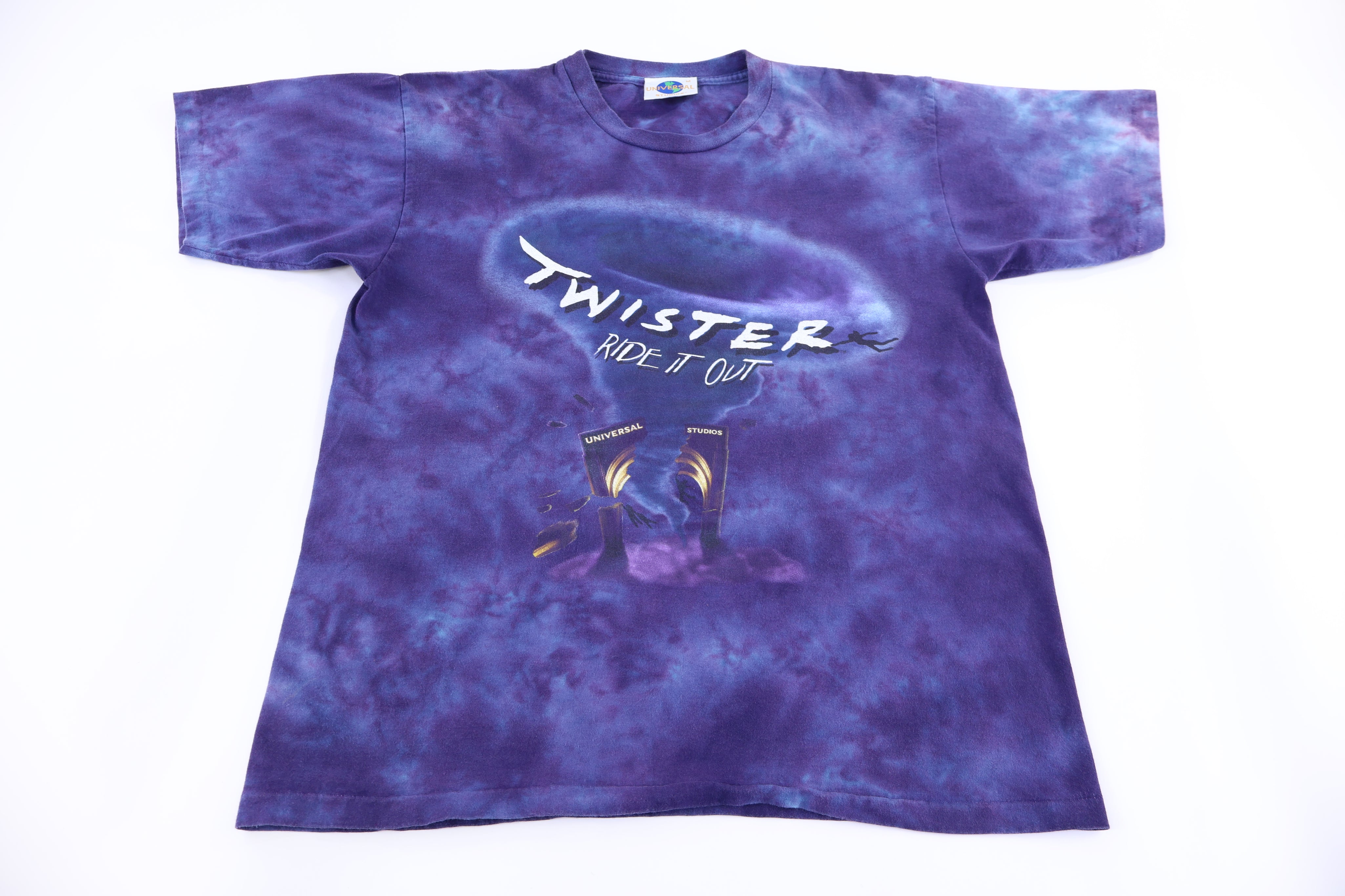 90's Universal Studios Twister Ride It Out  T-shirt