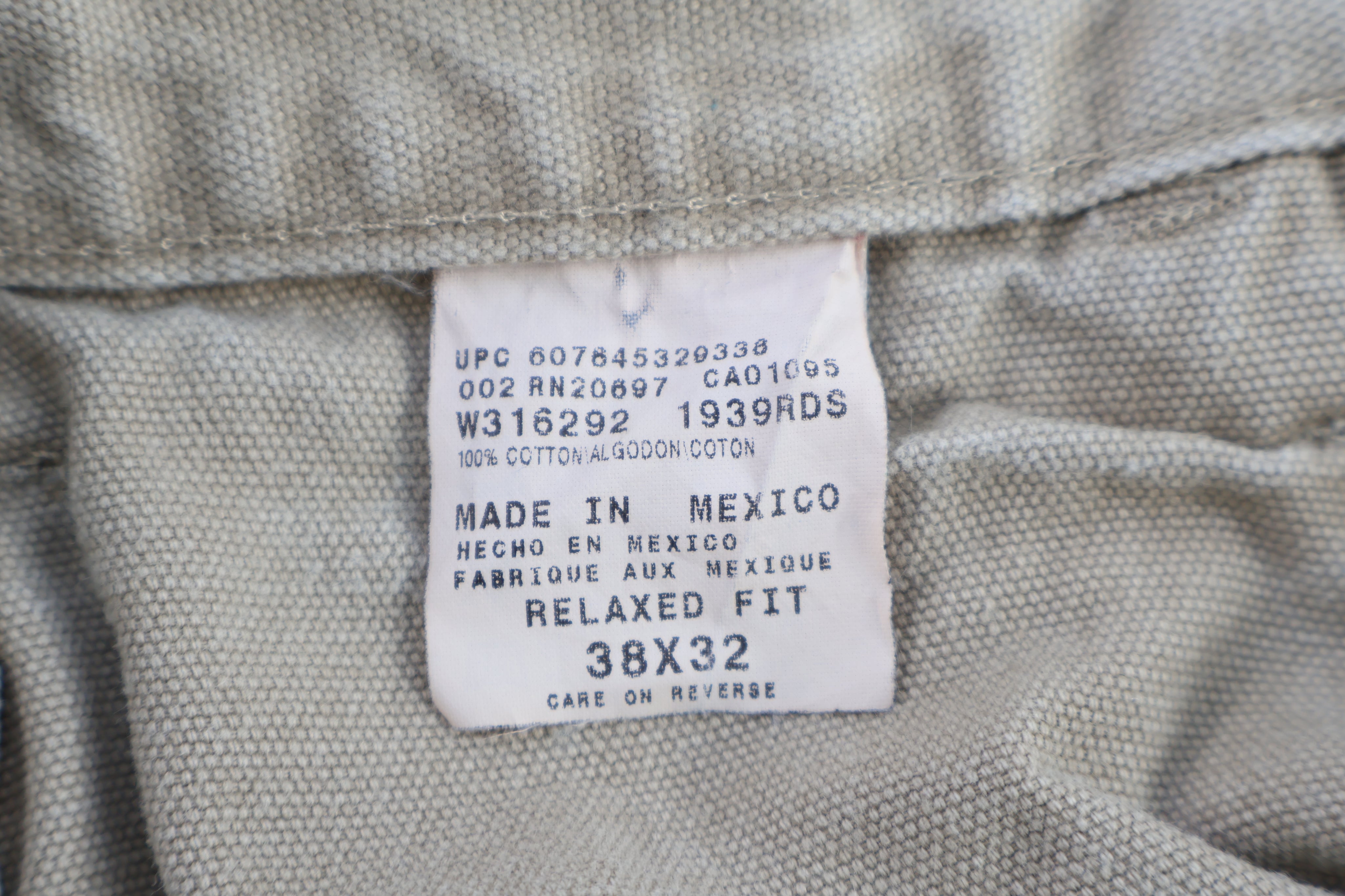 Dickies Logo Patch Tan Carputer Pants