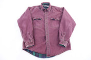 Vintage L.L. Bean Maroon LS Button Down