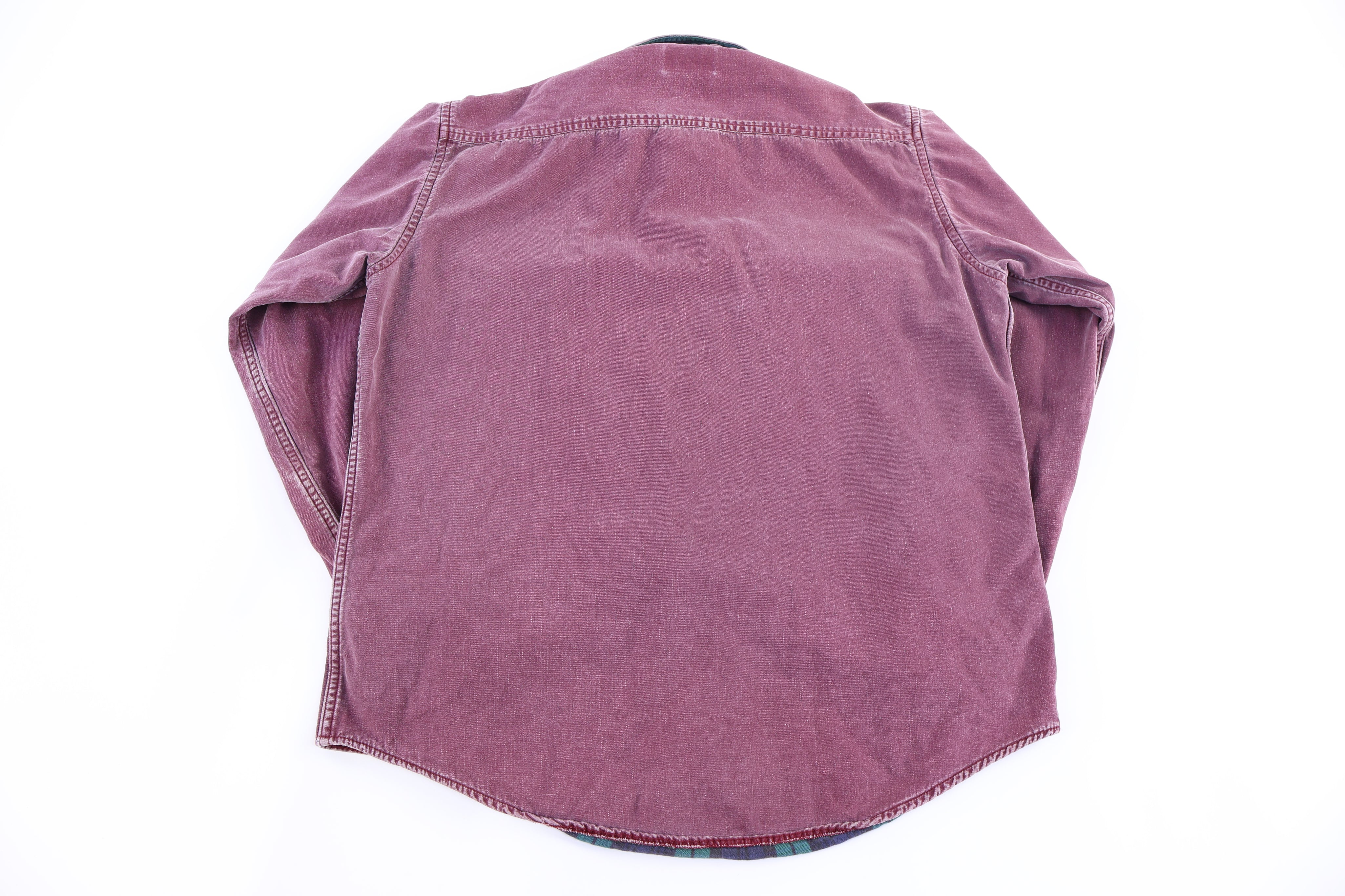 Vintage L.L. Bean Maroon LS Button Down