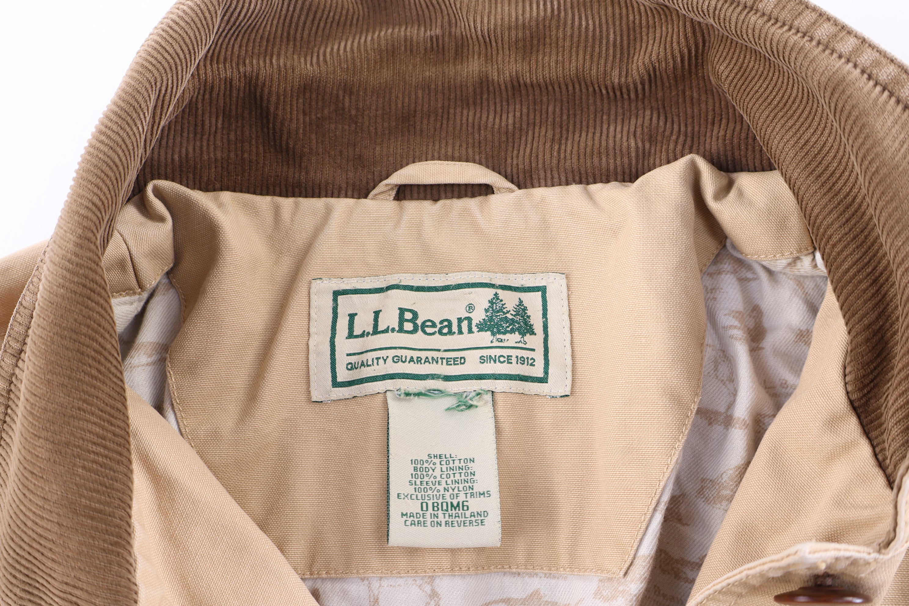 Vintage L.L. Bean Tan Barn Jacket