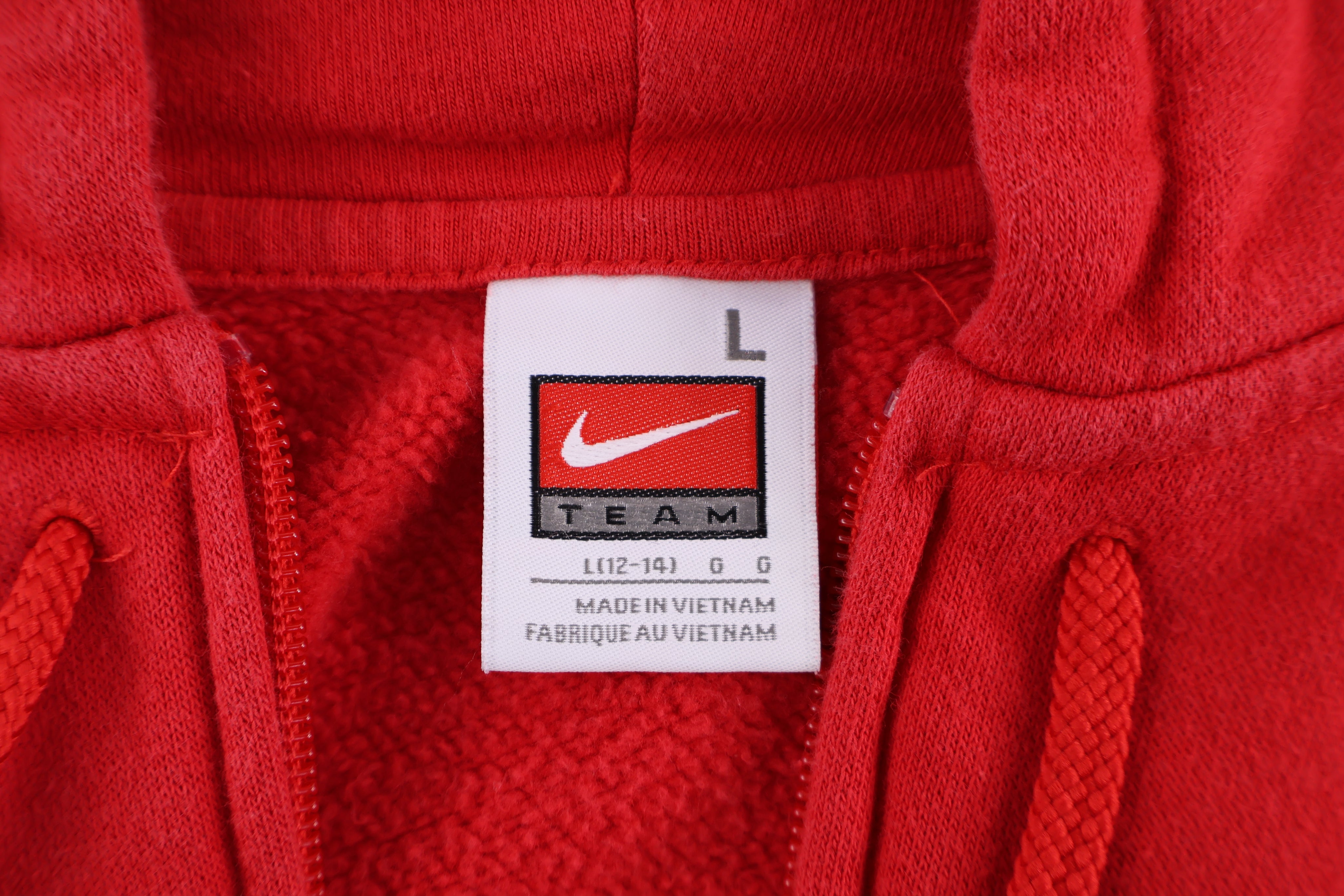 Vintage Nike Team Texas Tech Full Zip Hoodie