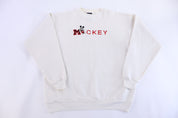 90's Mickey Mouse Embroidered Sweatshirt