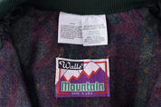 90's Wall's Mountain Green Full Zip Jacket