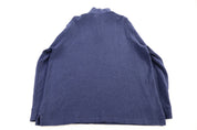 Polo Ralph Lauren Embroidered Logo Blue Quarter Zip Sweater