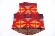 Vintage Pendleton Southwestern Pattern Button Vest