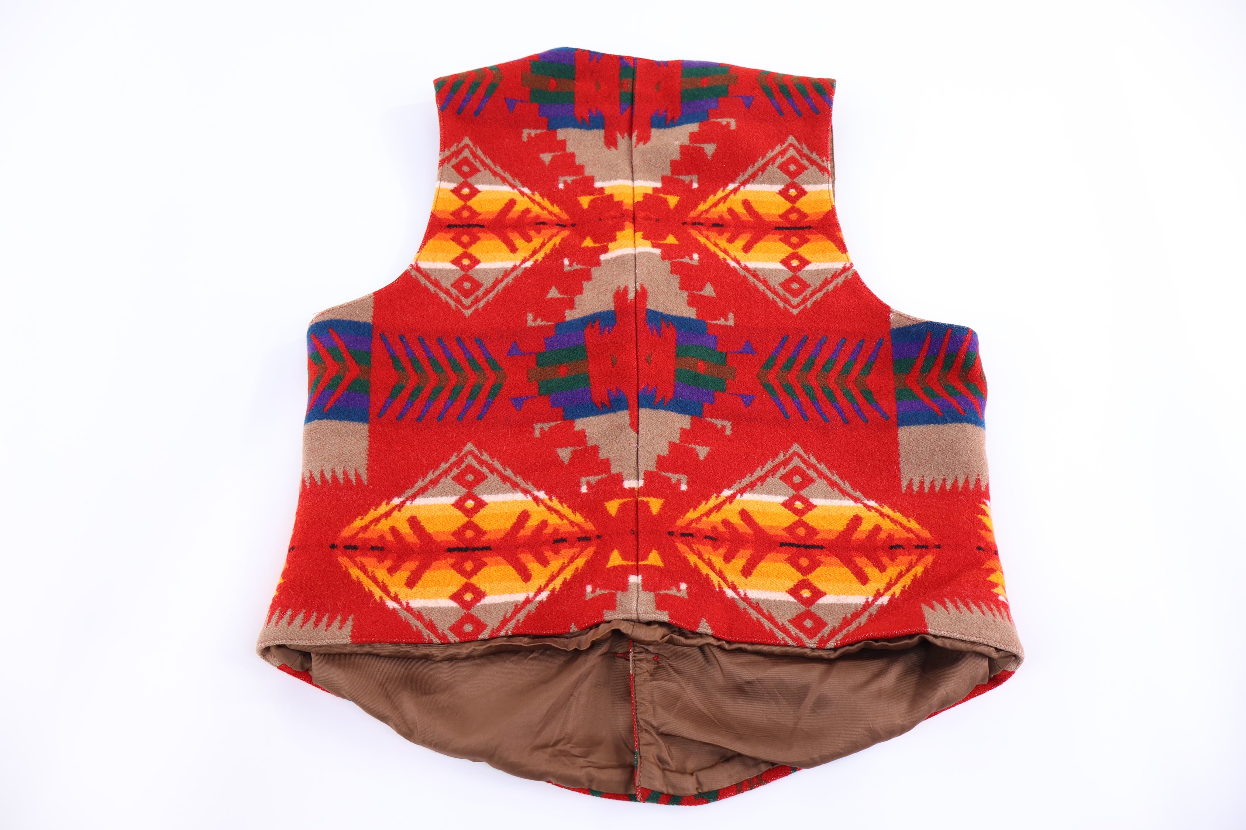 Vintage Pendleton Southwestern Pattern Button Vest