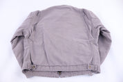 Carhartt Logo Patch Grey Blanket Lined Detroit Jacket