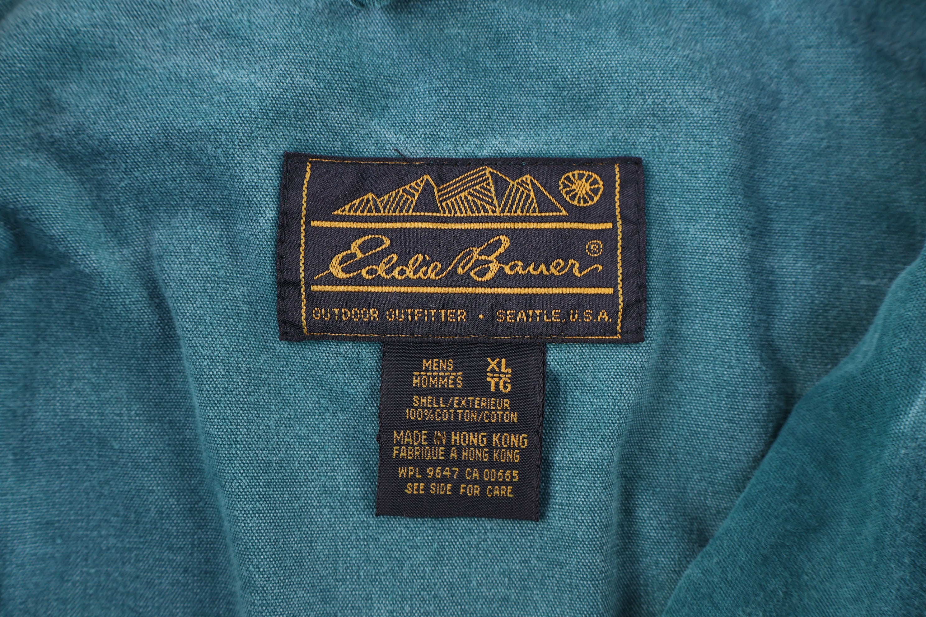 Vintage Eddie Bauer Green Barn Jacket