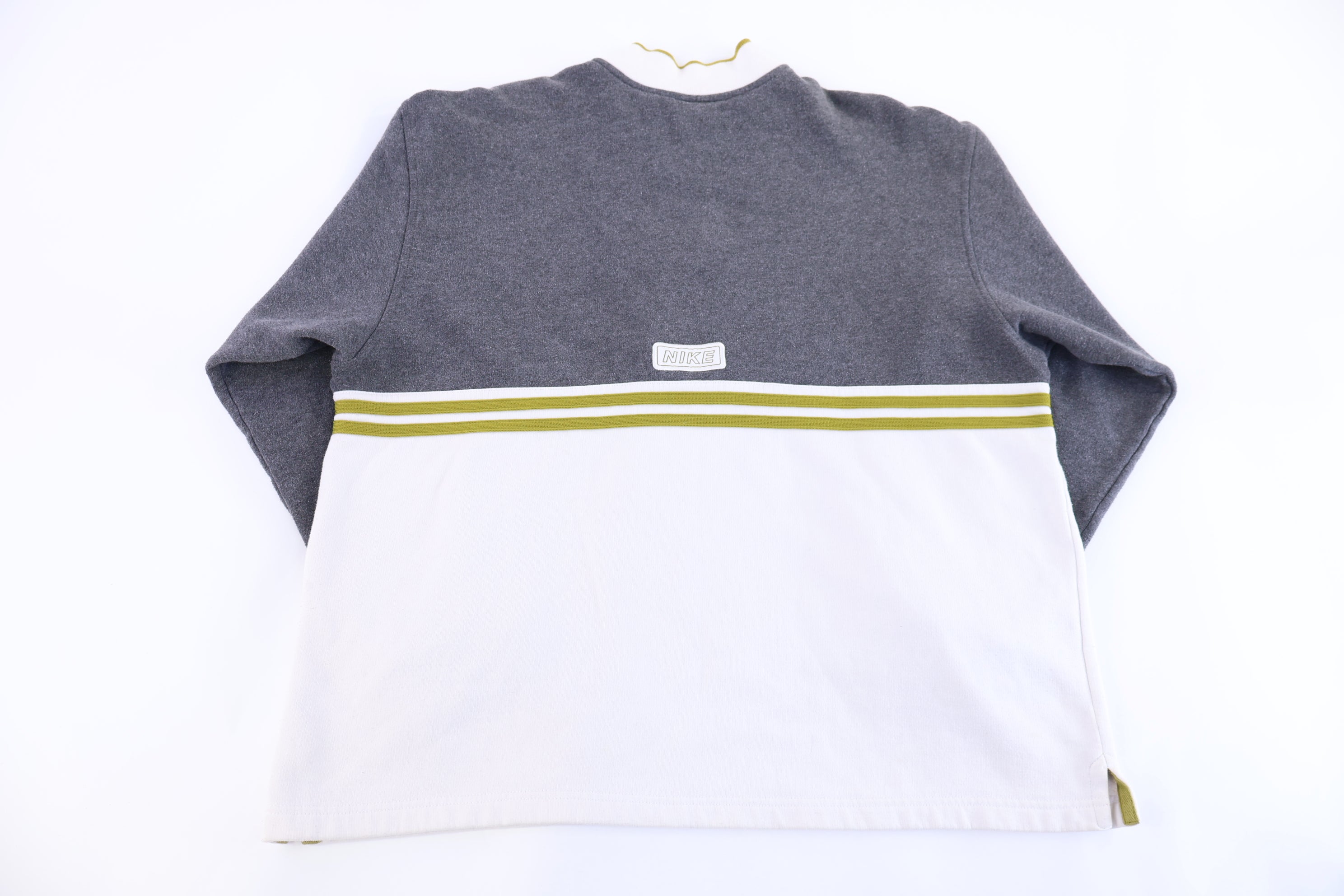 Women's 90's Nike Embroidered Logo Half Zip Pullover