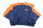 90's Chicago Bears Football Full Zip Windbreaker