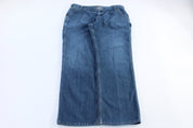 Carhartt Logo Patch Denim Relaxed Fit Jeans
