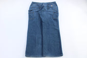 Carhartt Logo Patch Denim Relaxed Fit Jeans