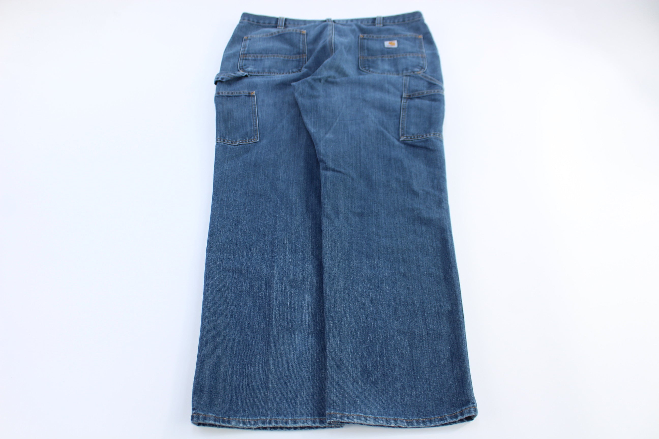 Carhartt Logo Patch Denim Relaxed Fit Jeans