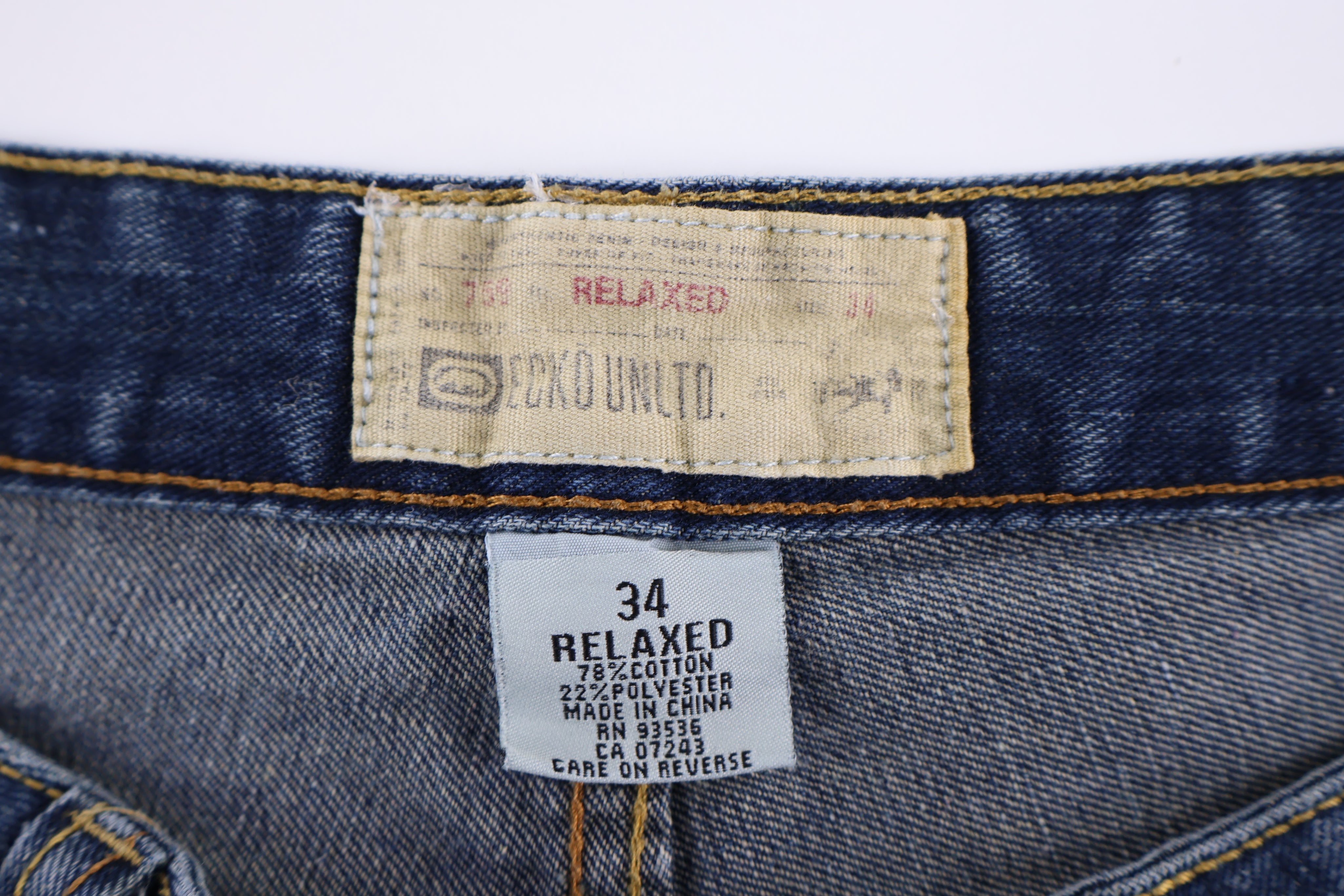 Eco Unltd Relaxed Dark Wash Denim Shorts