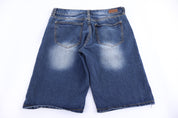 Eco Unltd Relaxed Dark Wash Denim Shorts