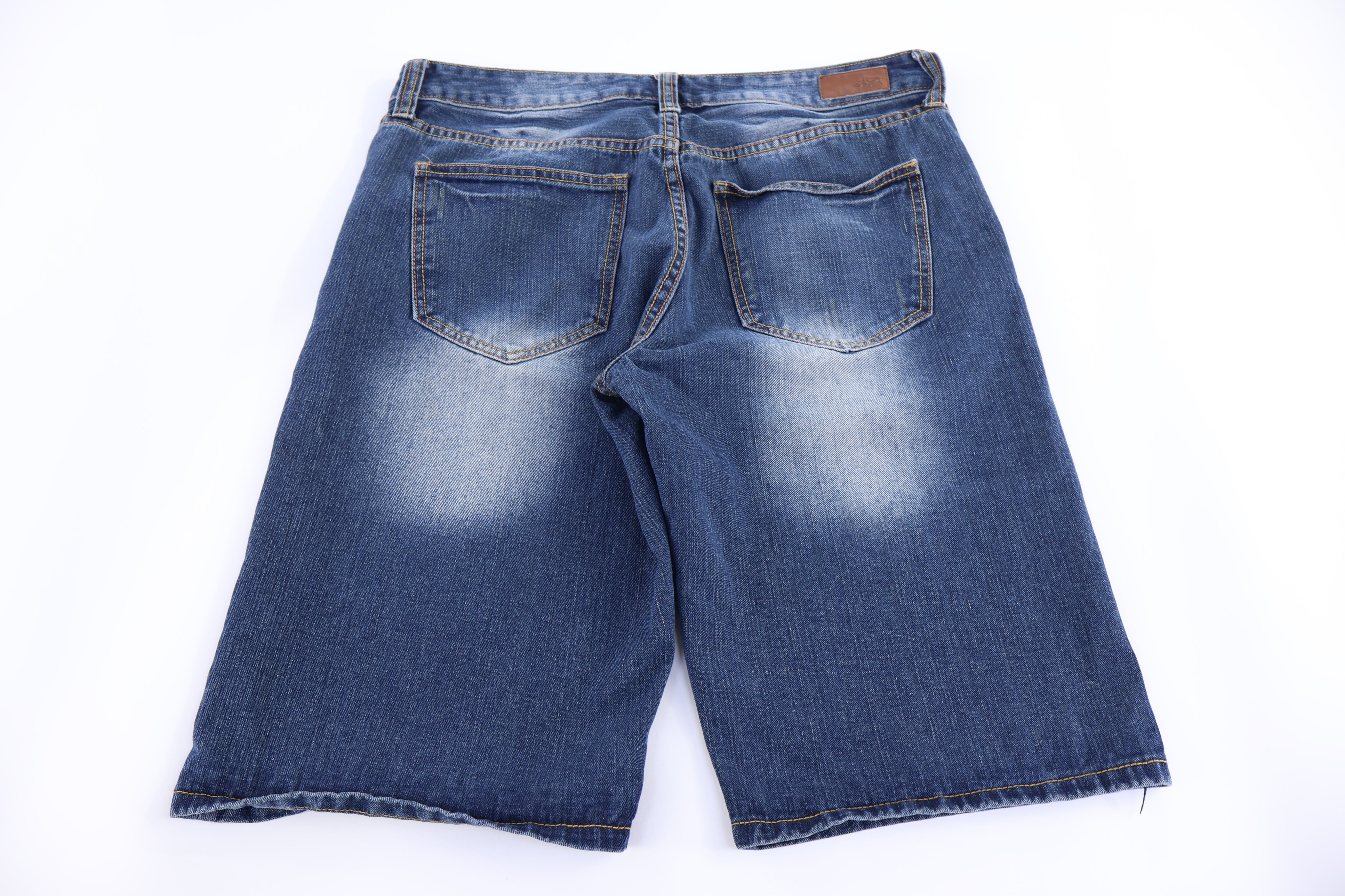 Eco Unltd Relaxed Dark Wash Denim Shorts