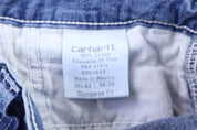 Carhartt Logo Patch Medium Wash Denim Jeans