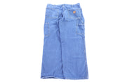 Carhartt Logo Patch Medium Wash Denim Jeans