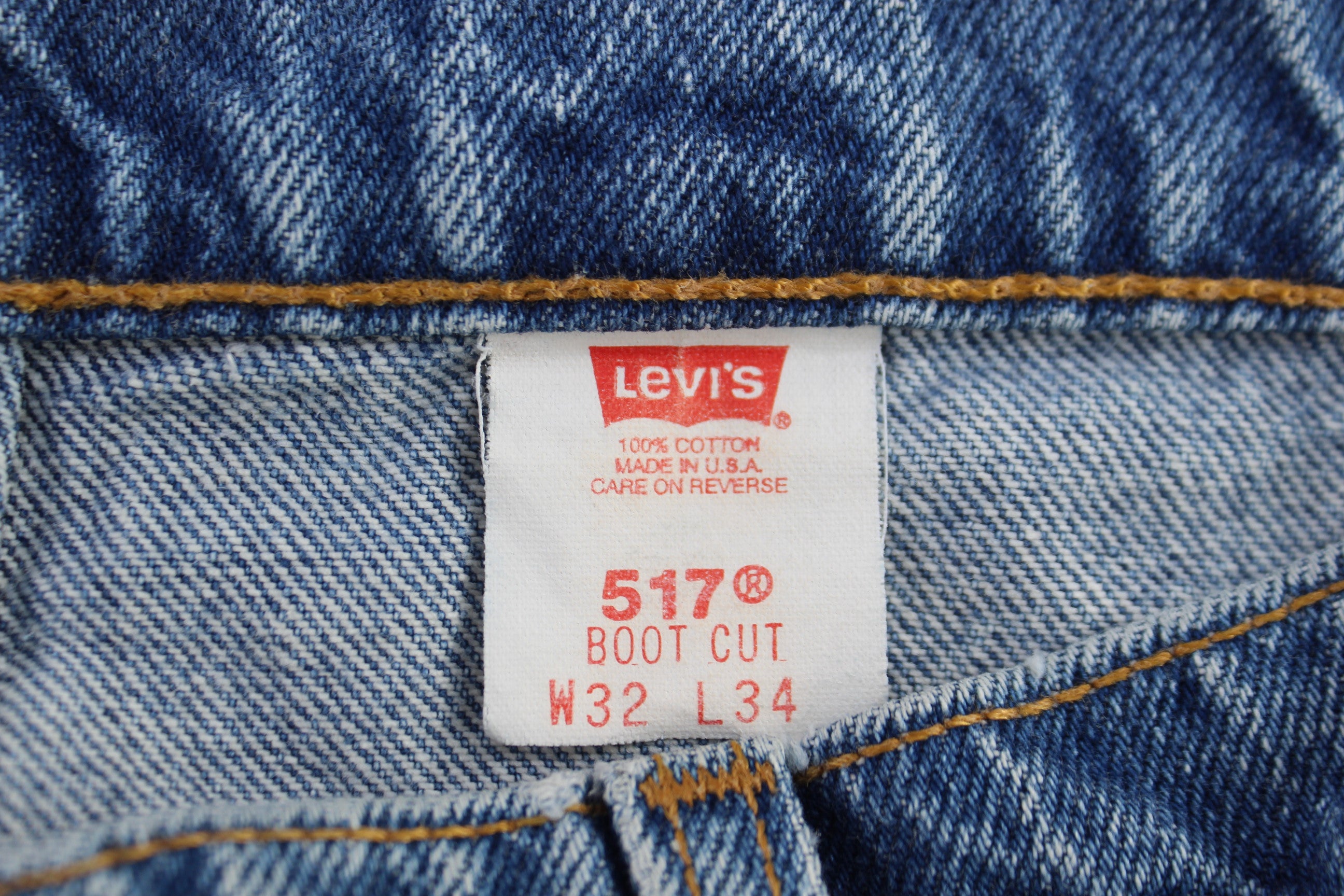Levi's 517 Dark Wash Denim Jeans