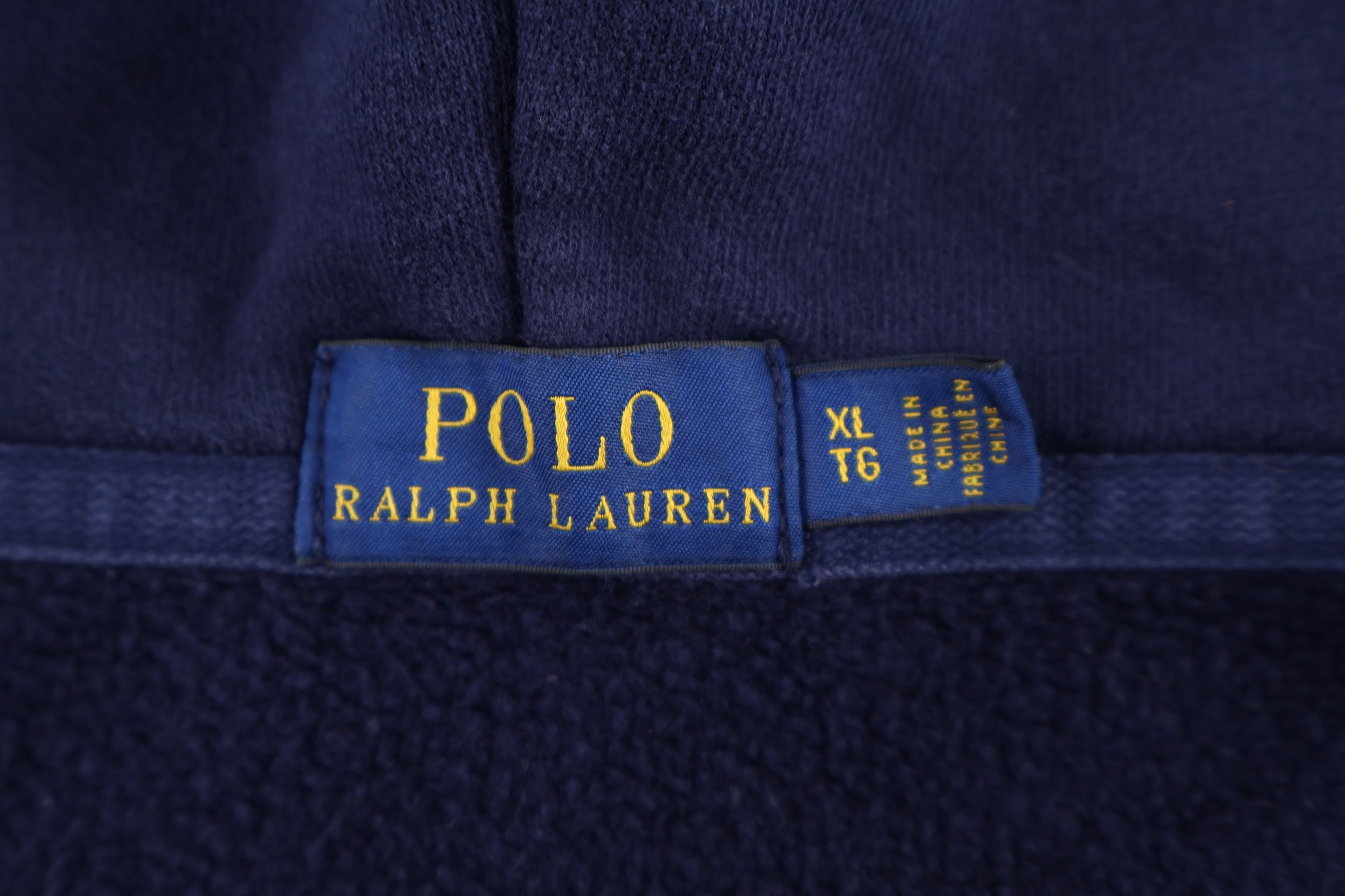 Women's Polo Ralph Lauren Embroidered Logo Blue Full Zip Jacket