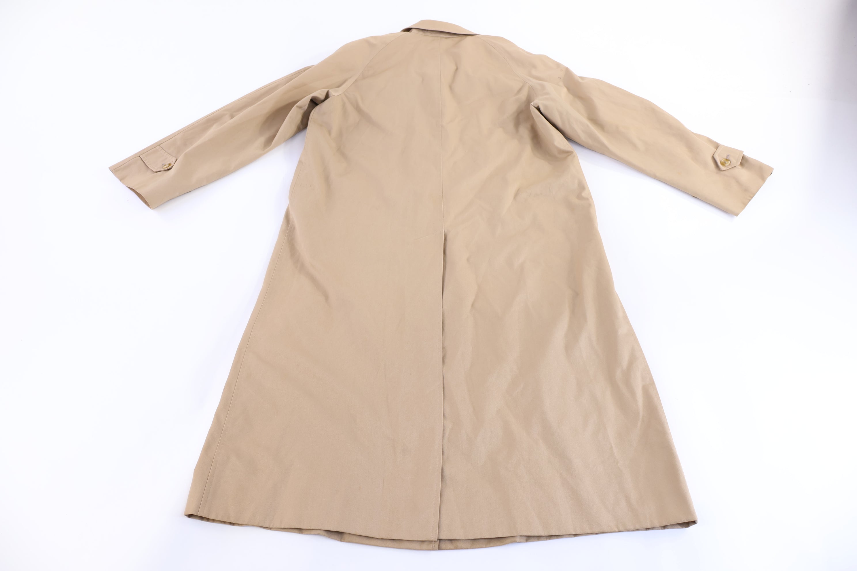 90's Burberrys Tan Trench Coat