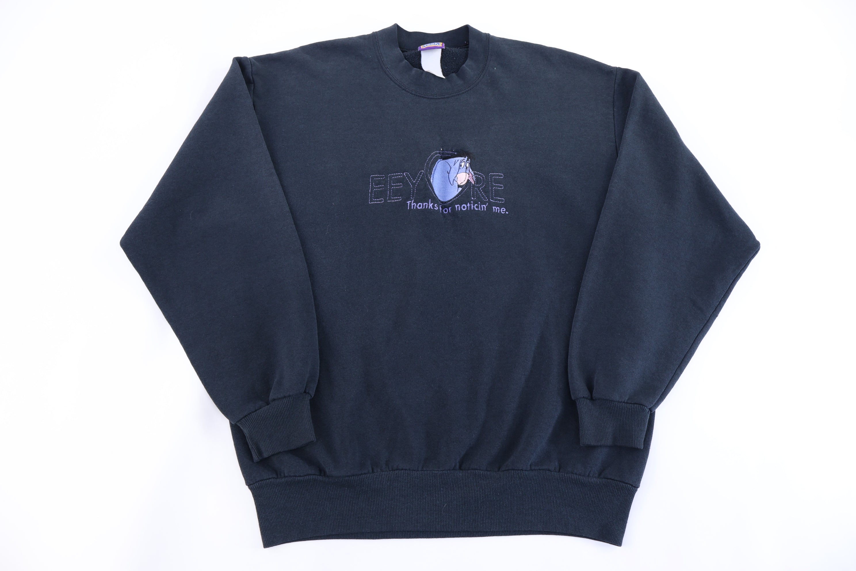 90's Pooh Eeyore Embroidered Sweatshirt