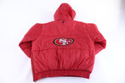 90's Pro Player San Francisco 49ers Puffer Jacket