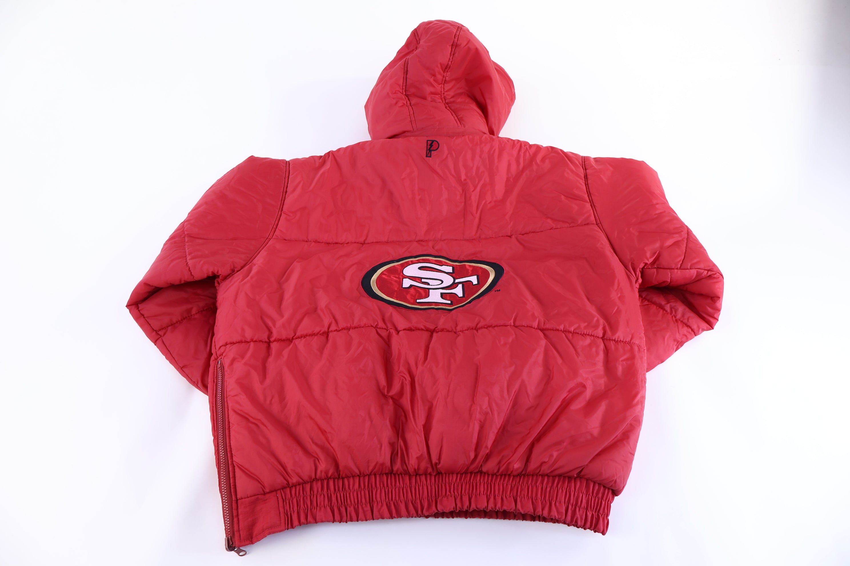 90's Pro Player San Francisco 49ers Puffer Jacket