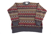 Vintage Beckett Multipatterned Knit Sweater