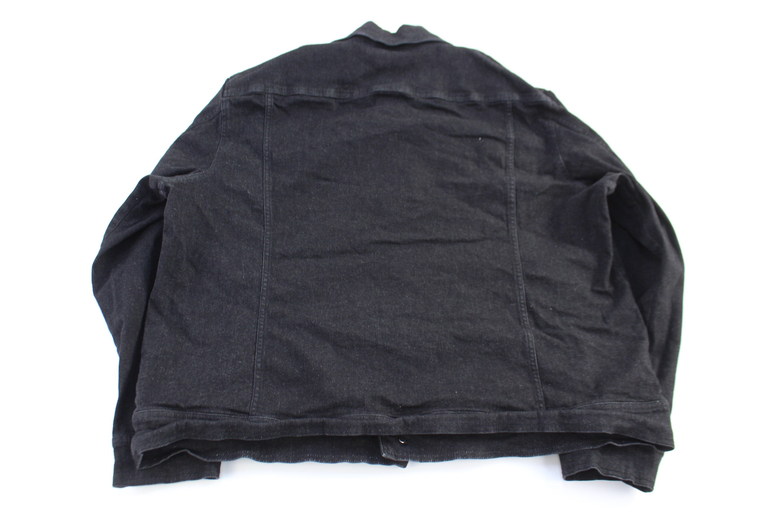 Harley Davidson Motorcycle Black Denim Jacket