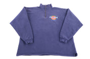 90's Hard Rock Cafe Las Vegas Quarter Zip Pullover