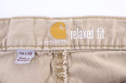 Carhartt Logo Patch Tan Pants
