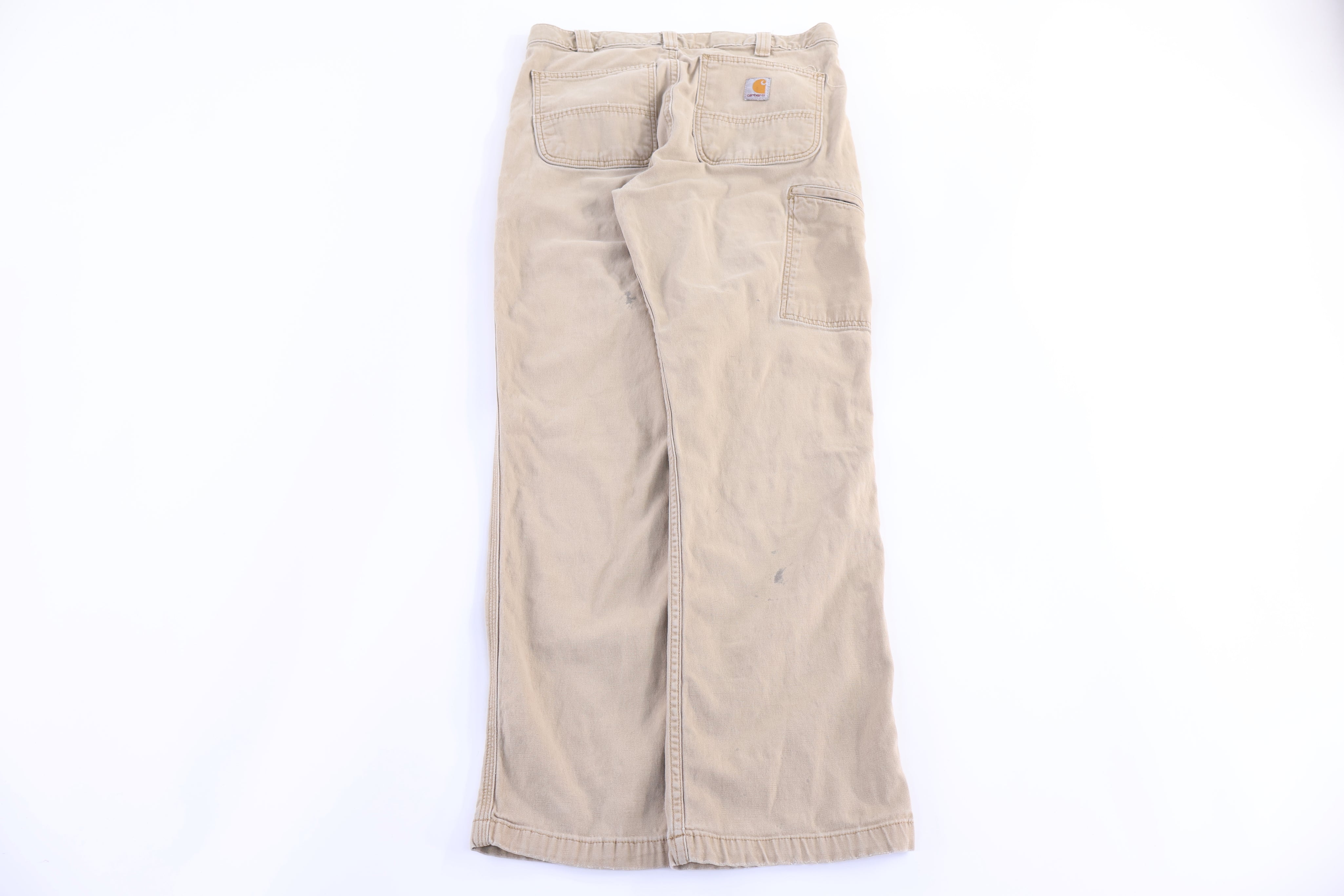 Carhartt Logo Patch Tan Pants