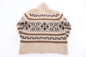 Women's Vintage Pendleton Aztec Pattern Full Zip Sweater