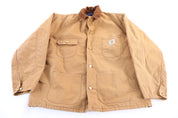 Carhartt Logo Patch Tan Chore Jacket