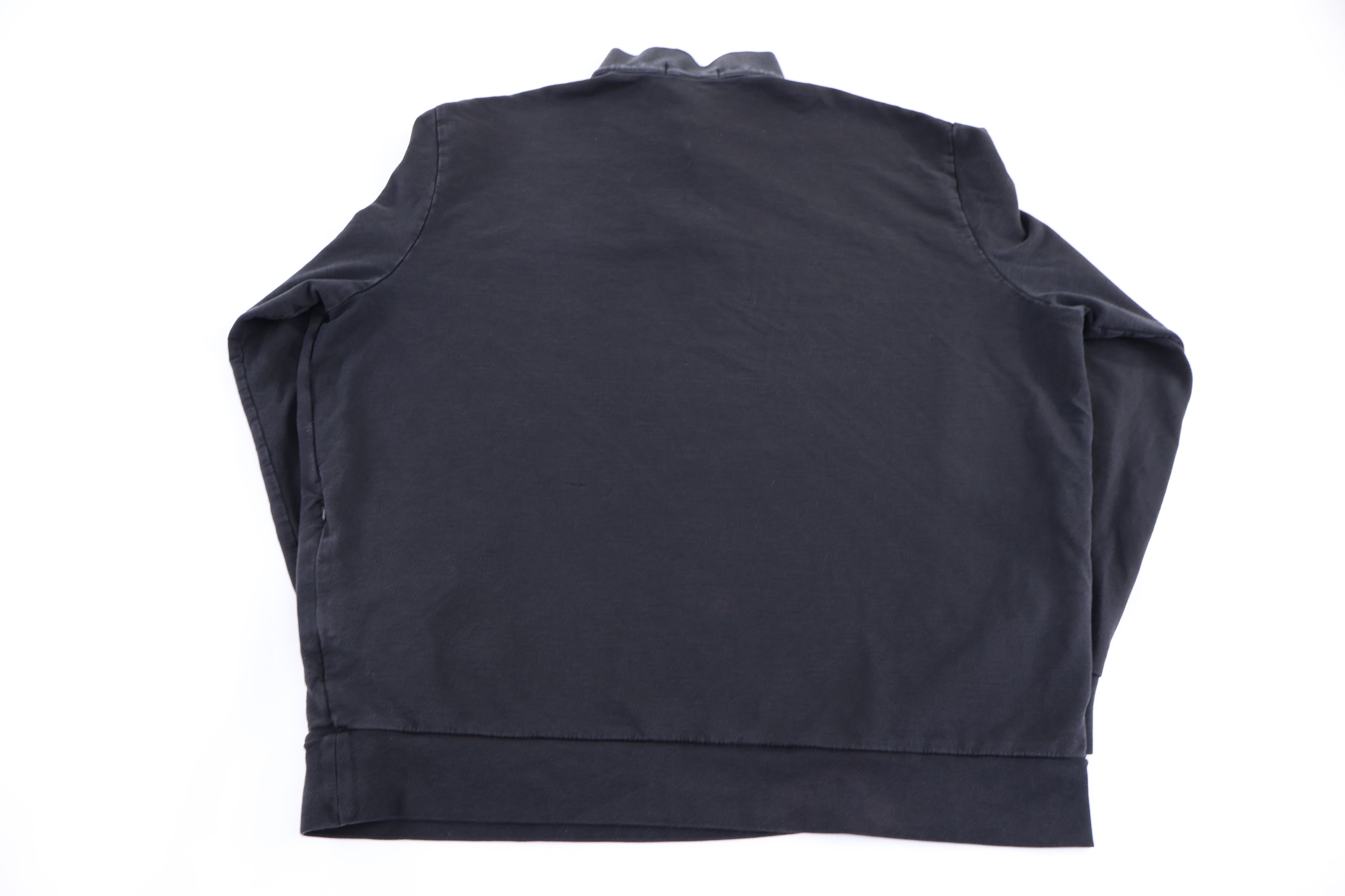 Polo by Ralph Lauren Embroidered Logo Black Quarter Zip Sweater
