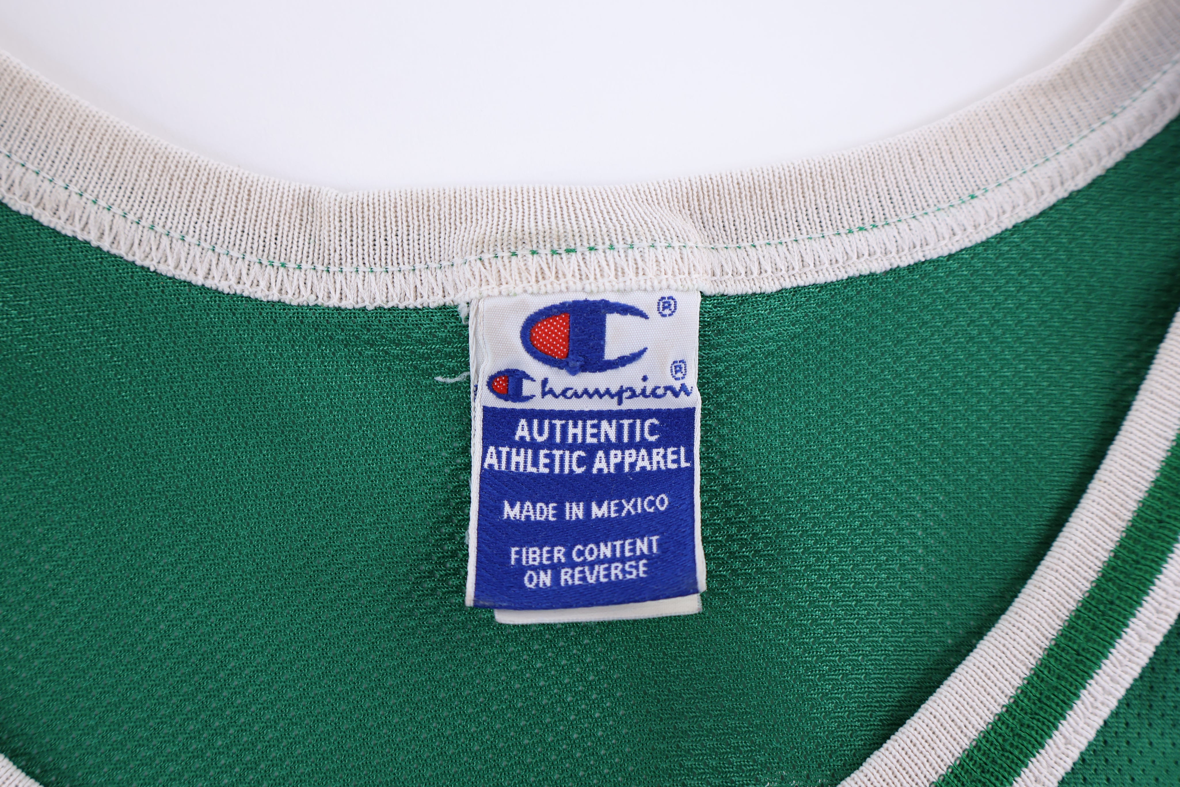 Champion Boston Celtics Ron Mercer Basketball Jersey