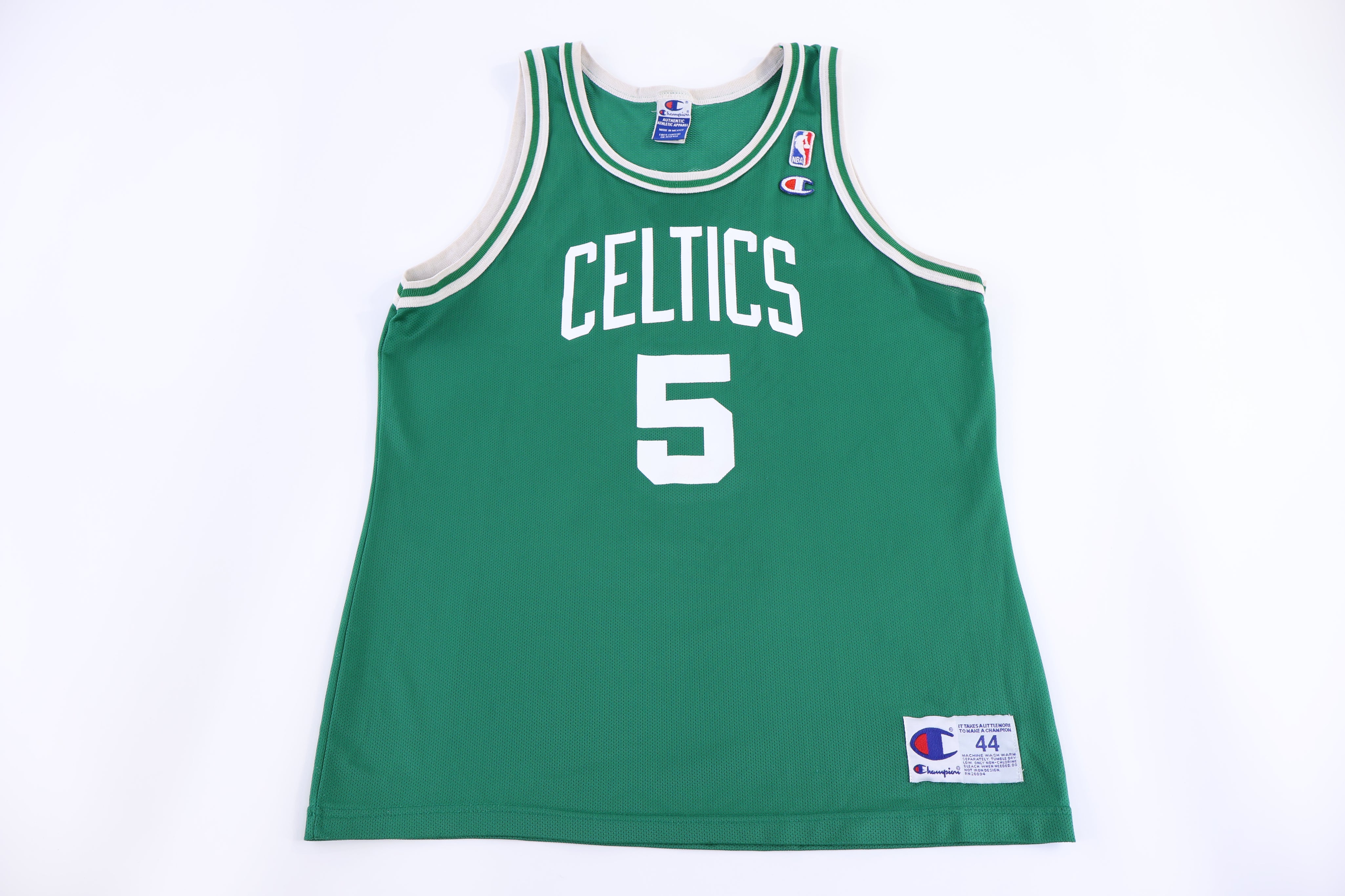 Champion Boston Celtics Ron Mercer Basketball Jersey
