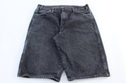 Dickie's Logo Patch Dark Wash Shorts