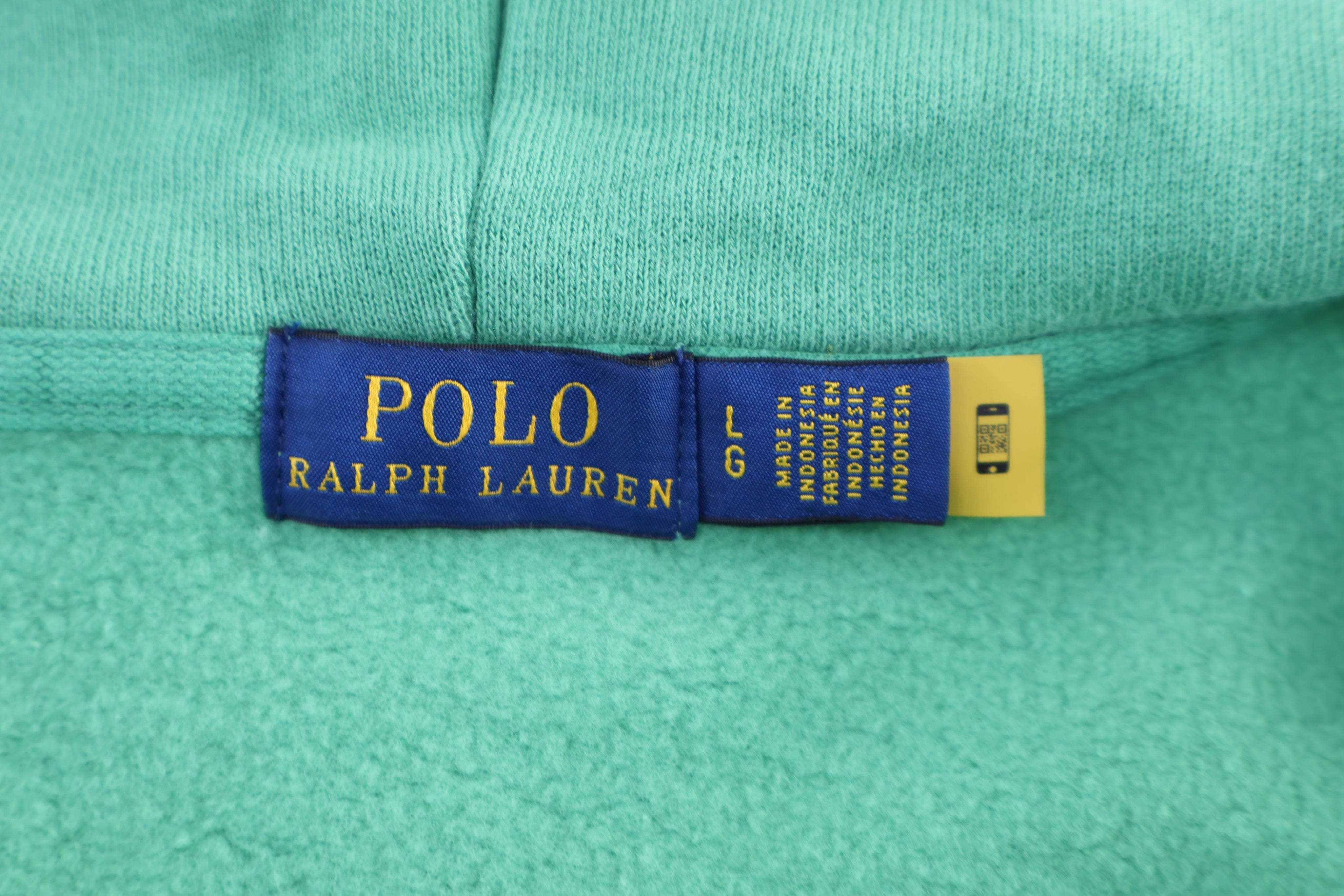 Women's Polo Ralph Lauren Green Full Zip Hoodie