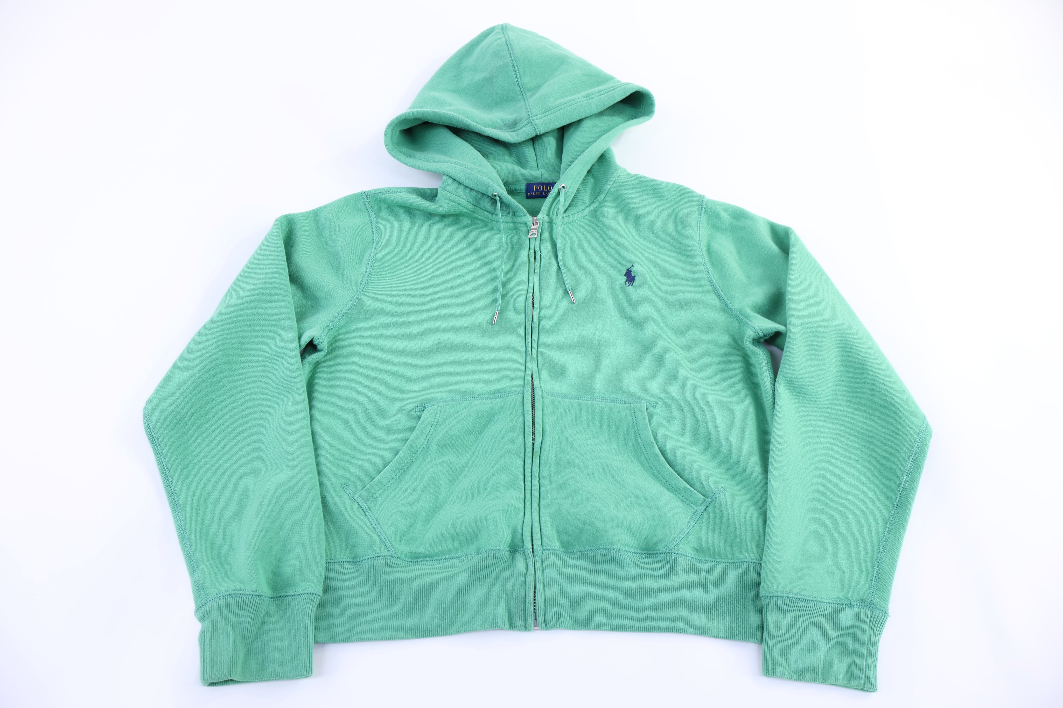 Women's Polo Ralph Lauren Green Full Zip Hoodie