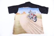 Harley Davidson Motorcycles Graphic Button Down
