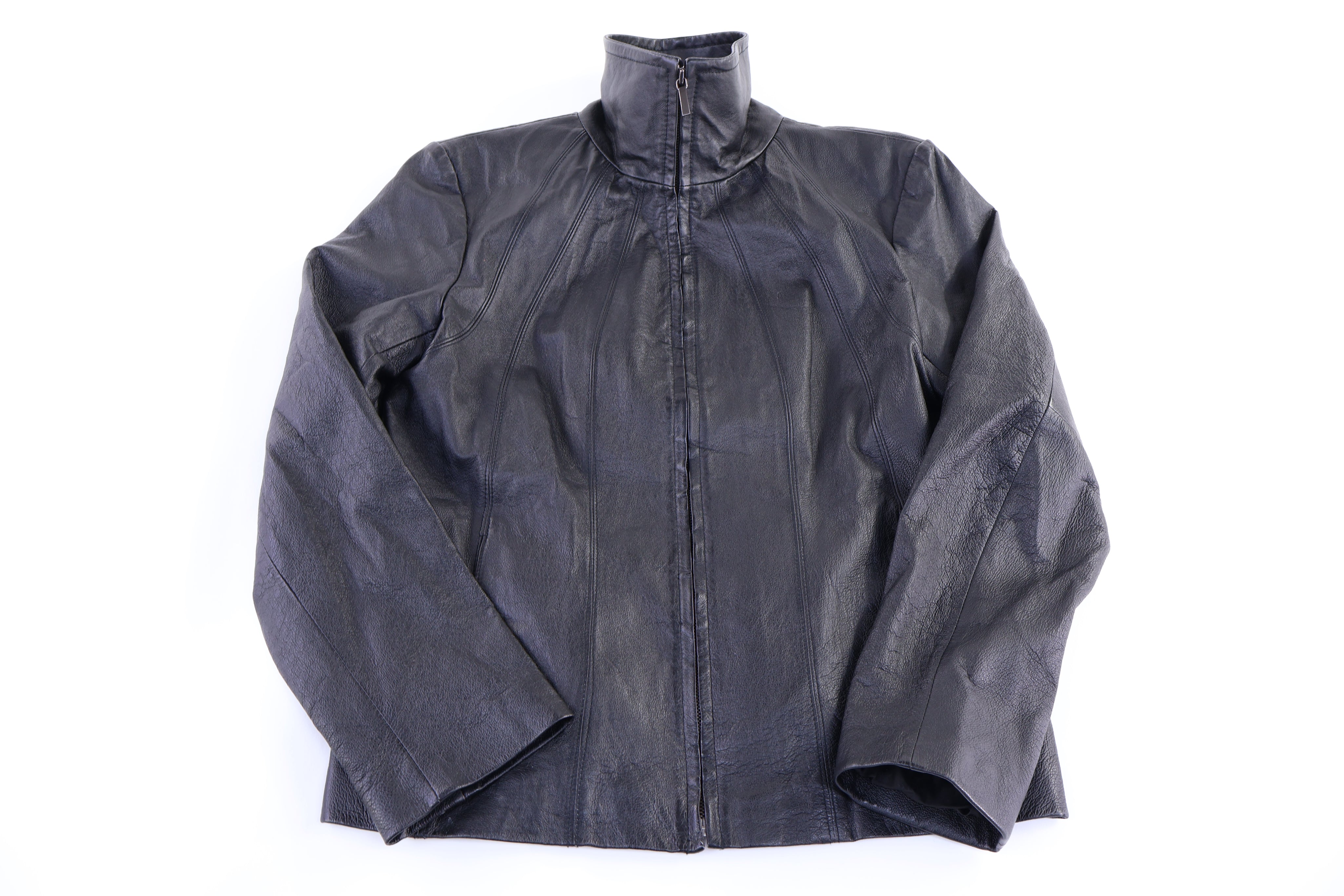 Women's East 5th Black Leather Jacket