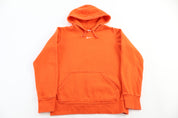 Women's Nike Team Center Swoosh Orange Pullover Hoodie