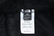 Women's The North Face Embroidered Logo Black Full Zip Jacket