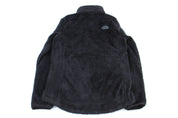 Women's The North Face Embroidered Logo Black Full Zip Jacket