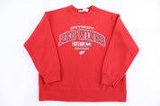 90's Detroit Red Wings Hockey Sweatshirt