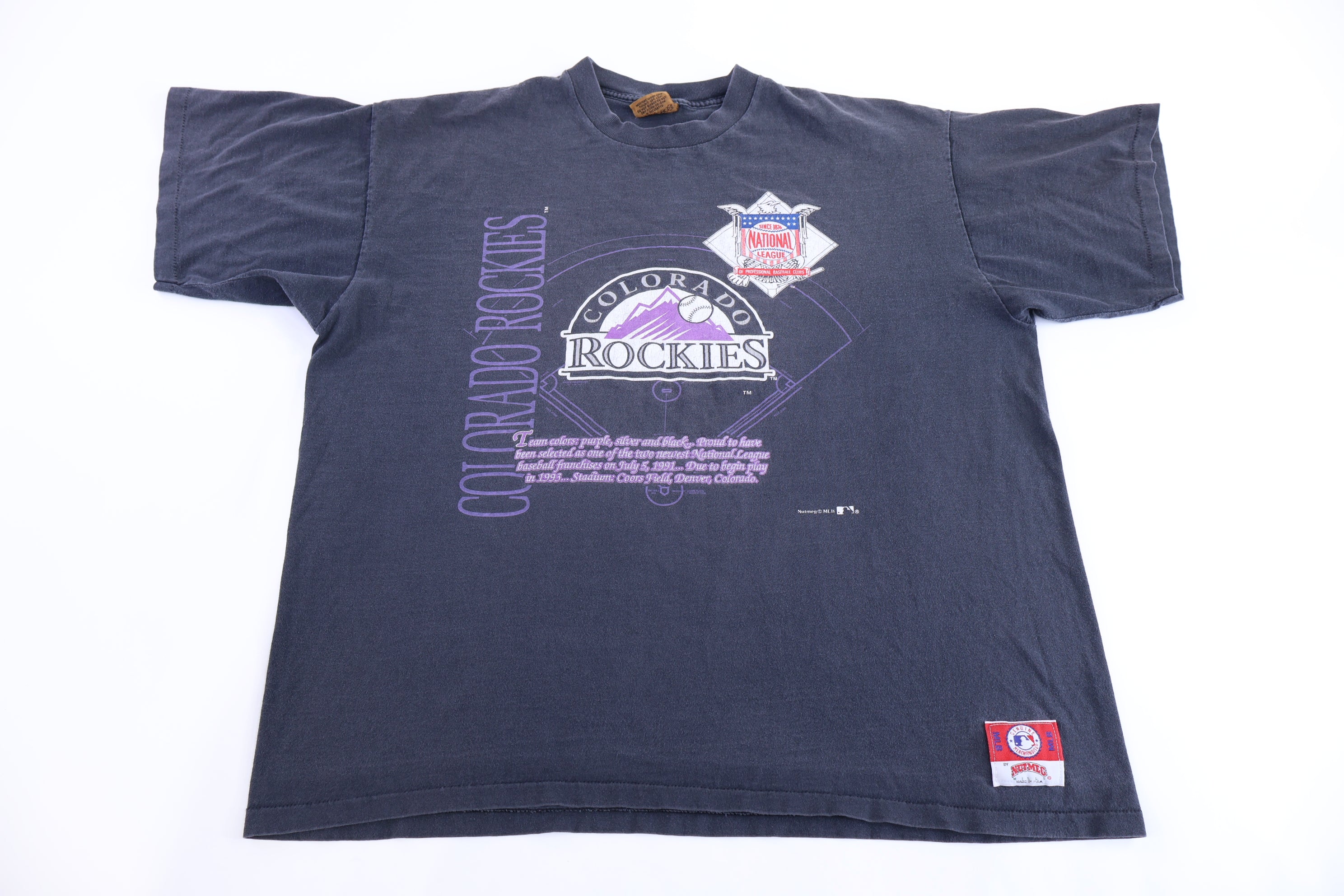 1993 Colorado Rockies Baseball T-shirt