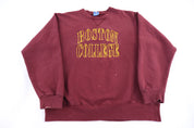 90's Champion Boston College Embroidered Sweatshirt